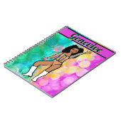 Majorette Dancer Pastel Kant #2 Notitieboek (Linkerzijde)