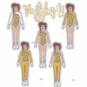 Majorette / Dancer Quick Change Stickers ( Shine ) (Voorkant)