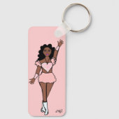 Majorette/Dancer Sleutelhanger Katoen Snoep (Achterkant)