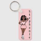 Majorette/Dancer Sleutelhanger Katoen Snoep (Voorkant)