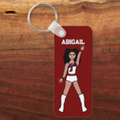 Majorette/ Dancer Sleutelhanger Red Hornet B (Voorkant)