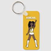 Majorette/ Dancer Sleutelhanger Yellow Hornet A (Voorkant)