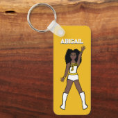 Majorette/ Dancer Sleutelhanger Yellow Hornet A (Voorkant)