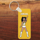 Majorette/ Dancer Sleutelhanger Yellow Hornet B (Voorkant)