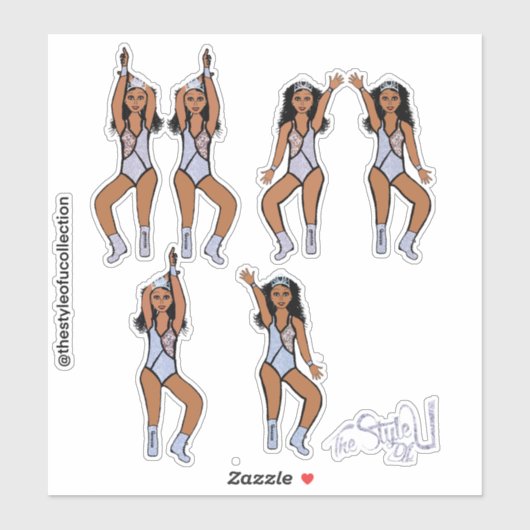 Majorette / Dancer Stickers Diamond Crown #2 (Vel)