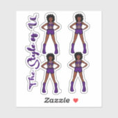 Majorette/Dancer Stickers Orchard 2 (Vel)