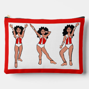 Majorette Danser Rood Wit Switch B Etui
