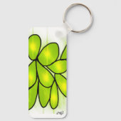 Majorette / Danser Sleutelhanger Lime Ruffle (Achterkant)