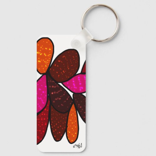 Majorette / Danser Sleutelhanger Ruby Ruffle (Achterkant)