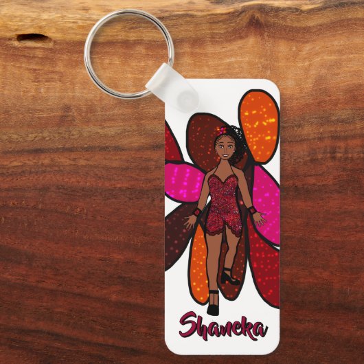 Majorette / Danser Sleutelhanger Ruby Ruffle (Voorkant)