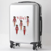 Majorette / Danser Snel Wisselende Stickers (Bessi (Koffer)