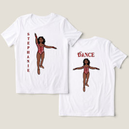 Majorette/ Danser Tee Rood Dier Tri-Blend Shirt