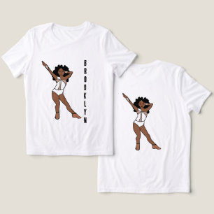 Majorette/ Danser Witte Stenen A Tri-Blend Shirt