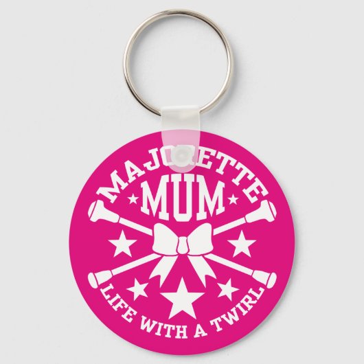 Majorette Mum Key Ring Sleutelhanger (Voorkant)