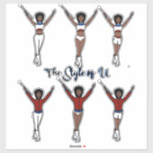 Majorette Quick Change Stickers Cherry/Blueberry 2 (Vel)