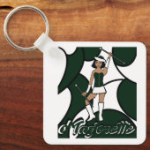Majorette Sleutelhanger / Bos (Voorkant)
