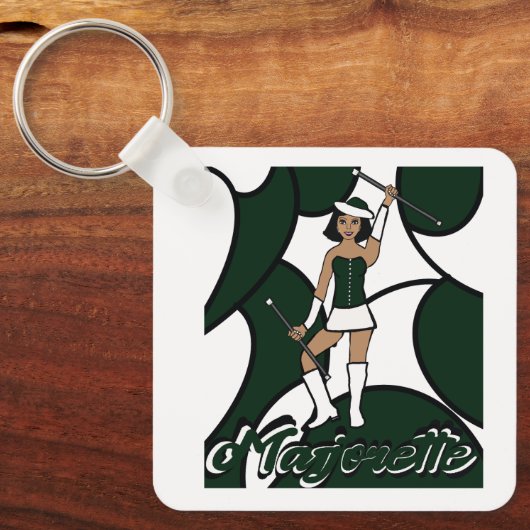 Majorette Sleutelhanger / Bos (Voorkant)