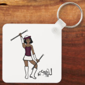 Majorette Sleutelhanger/ Bourgondië Sleutelhanger (Achterkant)