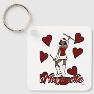 Majorette Sleutelhanger / Rood