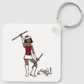 Majorette Sleutelhanger / Rood (Achterkant)