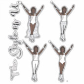 Majorette Sparkle Stickers (Iced) (Voorkant)