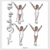 Majorette Sparkle Stickers (Iced 2) (Vel)