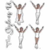 Majorette Sparkle Stickers (Iced 2) (Voorkant)