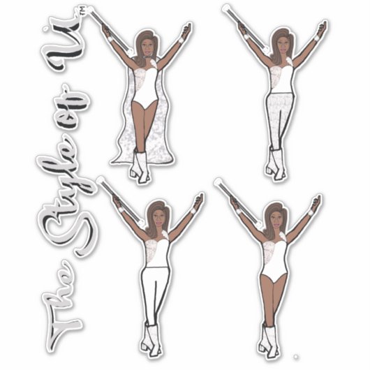 Majorette Sparkle Stickers (Iced 2) (Voorkant)