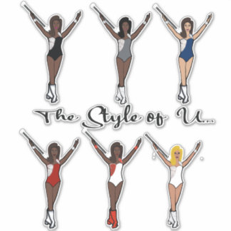 Majorette Sparkle Stickers (Ras)