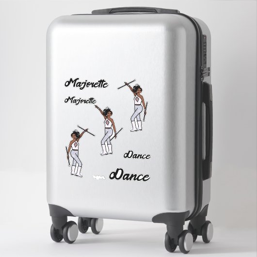 Majorette Stickers (White Diamond) (Koffer)