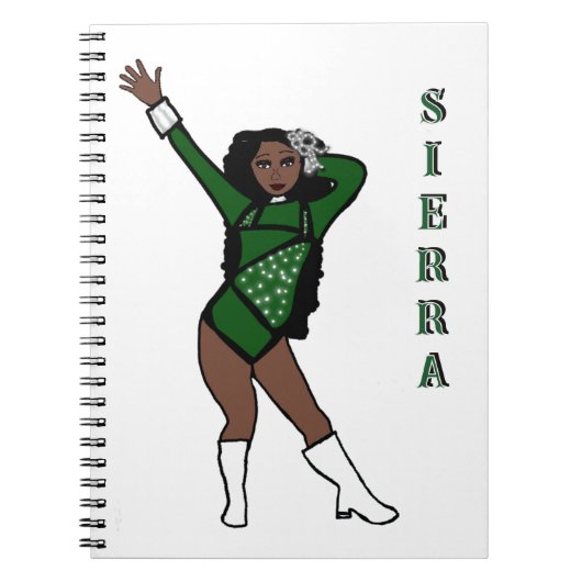 Majorette Turtle Green White Accent A Notitieboek (Voorkant)