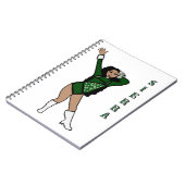 Majorette Turtle Green White Accent B Notitieboek (Linkerzijde)
