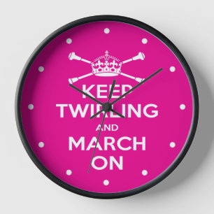 Majorettes Clock