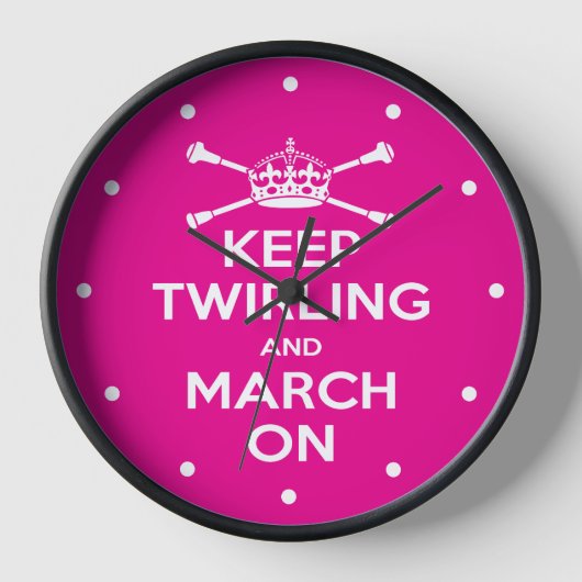 Majorettes Clock (Voorkant)