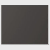 Majorly Handsome Black Color Cadeaupapier (Vlak)