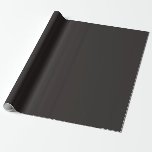 Majorly Handsome Black Color Cadeaupapier (Uitgerold)
