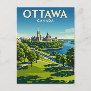 Major's Hill Park Canada Briefkaart