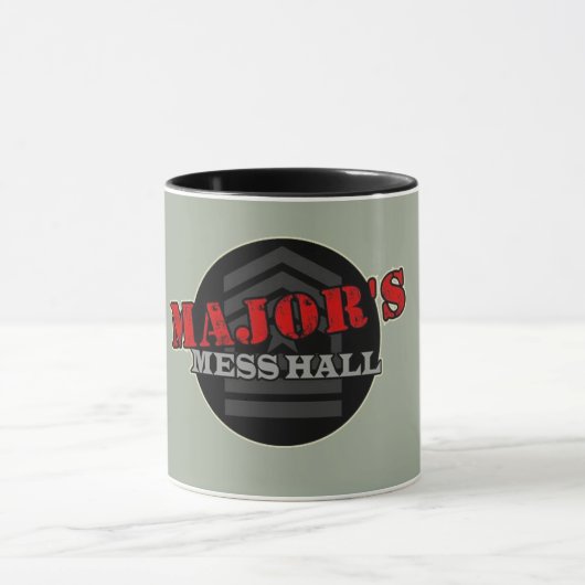 Majors Mess Hall Logo Coffee Cup Mok (Midden)