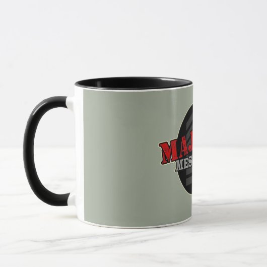 Majors Mess Hall Logo Coffee Cup Mok (Links)