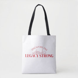 Majulah Singapura Celebration Tote Bag