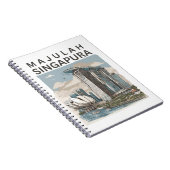 Majulah Singapura Notitieboek (Rechterzijde)