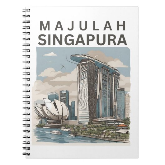 Majulah Singapura Notitieboek (Voorkant)