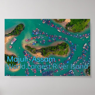 Majuli: Het grootste riviereiland in Assam - Poster