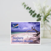 Majuro - Laura Beach - Marshalleilanden - Briefkaart (Staand voorkant)