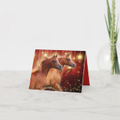 Majus en Majcian, De BOGO Colts "Joy" Kerstmis Feestdagen Kaart (Voorkant)