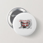 Makah-stam vlag knoop ronde button 5,7 cm (Voorkant /achterkant)