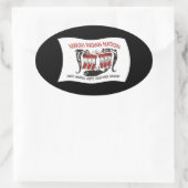 Makah-stam Vlag Sticker (Tas)