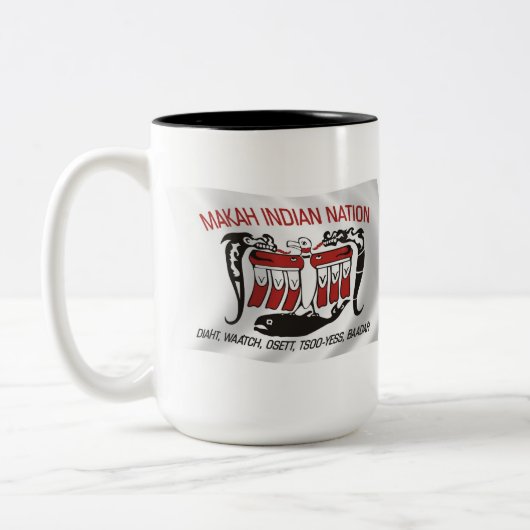 Makah Tribe Flag Mok (Links)