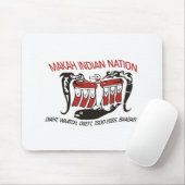 Makah Tribe Flag Mousepad Muismat (Met muis)