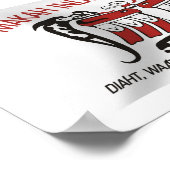 Makah Tribe Flag Poster Print (Hoek)